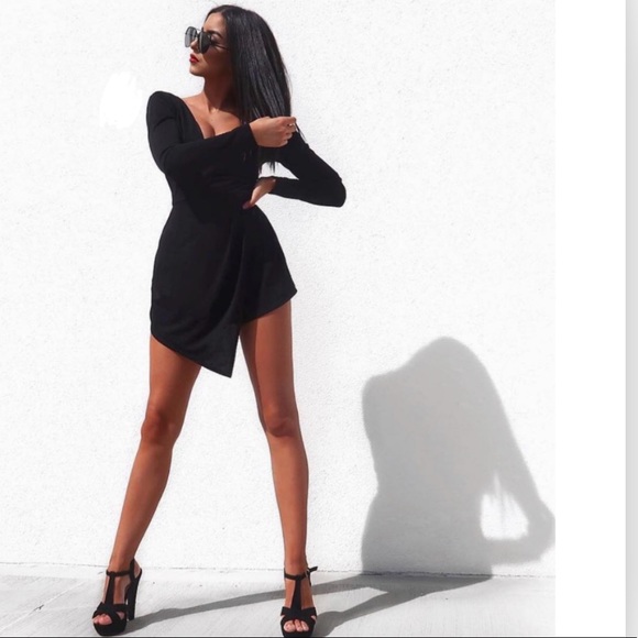 Fashion Nova Other - 🆕 Geri Asymmetrical Romper